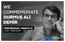 We Commemorate Durmuş Ali Demir