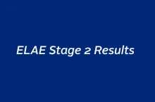 20th September 2016 ELAE Stage 2 Results
