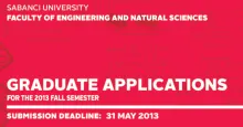 2013-2014 Fall Term Applications to Eng.&amp;Natural Sciences Grad. Programs