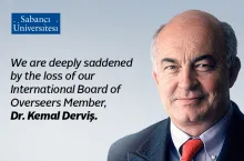 Kemal Derviş'i Kaybetmiş Olmanın Derin Üzüntüsünü Yaşıyoruz