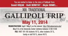 XIII. Traditional Gallipoli Trip