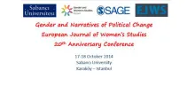 Gender and Political Change Narratives Conference