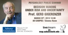 Psychology Public Lecture Series: Gerd Gigerenzer