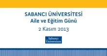 Sabancı University invites parents