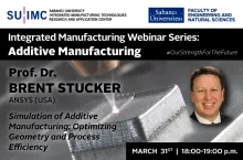 SU-IMC Thematic Webinar Series&#039;s new guest is Brent Stucker