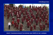 2021 Commencement Ceremony was held on our campus