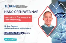 Doğan Taşkent is the new guest of the Nano Open Webinars