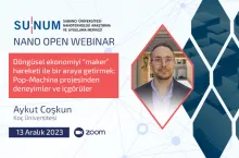 Aykut Coşkun is the new guest of the Nano Open Webinars