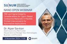 EMC and Signal Integrity Considerations for Lignin-Based Conductive Materials in Flexible Printed Interconnects for Automotive Applications