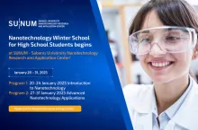 Nanotechnology Winter School for High School Students begins at SUNUM - Sabancı University Nanotechnology Research and Application Center!