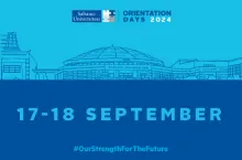 2024 Academic Orientation Days will take place on September 17 &amp; 18