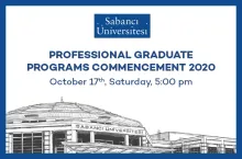 Sabancı University Non-Thesis Graduate Programs 2020 Commencement Ceremony