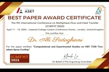 FENS and EFSUN Researcher Received the Best Paper Award