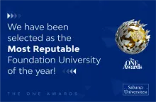 Sabancı University receives “the Most Reputable Foundation University of the Year” Award