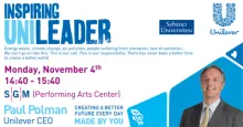 Unilever CEO visits Sabancı University