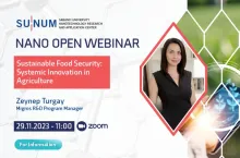 Zeynep Turgay is the new guest of the Nano Open Webinars