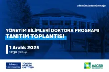 Yönetim Bilimleri Enstitüsü Doktora Programı Tanıtım Toplantısına Davetlisiniz