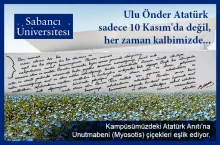 Saygı ve özlem ile anıyoruz