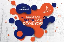 Mezunlar 7 Eylül'de SU'ya geri dönüyor