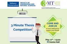 3MT Thesis yarışması gerçekleşiyor