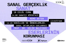 digitalSSM’nin “Sanal Gerçeklik Sanat Eserlerinin Korunması” etkinliği