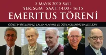 Emeritus Öğretim Üyeliği Töreni