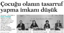 "Türkiye'nin Tasarruf Eğilimleri Araştırması"