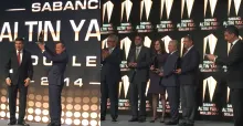 Sabancı Altın Yaka Ödülleri'nde Onur Ödülü ve Özel Ödül üniversitemize geldi