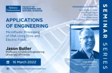 Jason Butler'den "Microfluidic Processing of DNA using Flow and Electric Fields" semineri