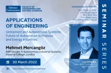 Mehmet Mercangöz'den "Unmanned and Autonomous Systems: Future of Automation in Process and Energy Industries" semineri