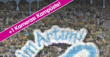 "Bu da Benim Artım! +1" kamerası kampüste. Siz de mesajınızı bırakın sizin de bir artınız olsun.