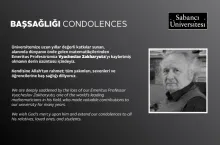 Emeritus Öğretim Üyemiz Vyacheslav Zakharyuta’yı Kaybettik