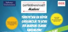 ‘Bir Fikrin mi Var?’ Girişimcilik Eğitimi için Sabancı Üniversitesi’nde