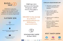 Teknoloji girişimcileri için BiGG4tech programı için son başvuru tarihi 10 Mart