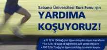 Burs Fonu için yardıma koşuyoruz…
