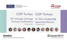 CDP Türkiye 12. İklim Değişikliği Sanal Konferansı ve Ödül Töreni 19 Nisan’da