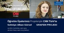 Grafen Projesi ile CNN Türk'te 'Yeni Ufuklar' Programındaydık