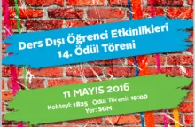 Dersdışı Öğrenci Etkinlikleri Ödülü