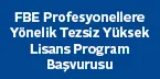 2015-2016 FBE Profesyonellere Yönelik Tezsiz Yüksek Lisans Başvuruları