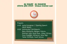 21 Mart Dünya Şiir Günü Etkinliği