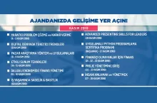 EDU Kasım Ayında Zengin Bir Eğitim Programı Sunuyor