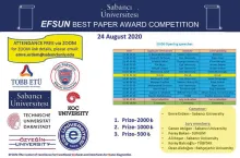 EFSUN En İyi Makale Yarışması 2020 Etkinliği