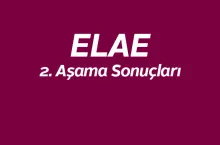 31 Ağustos 2016 ELAE Sınav Sonuçları