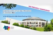 Sabancı Üniversitesi QS Executive MBA Sıralamasında da Lider