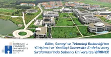 Bu yıl da Türkiye’nin en girişimci ve en yenilikçi üniversitesiyiz!