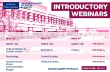Sosyal Bilimler Enstitüsü Lisansüstü Program Tanıtım Webinarları başlıyor