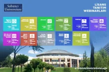 Sabancı Üniversitesi Lisans Tanıtım Webinarları Başladı