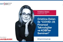 CEF’te Cristina Dolan ile “COVID-19, Finansal Teknolojiler ve KOBİ’ler Semineri”