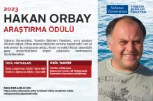 2023 Hakan Orbay Araştırma Ödülleri İçin Başvurular Başladı