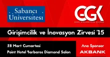 Sabancı Üniversitesi Genç Girişimciler Kulübü Girişimcilik ve İnovasyon Zirvesi ‘15